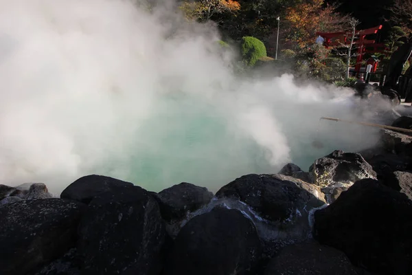 Hot Springs Dracu Beppu Japonia — Fotografie, imagine de stoc