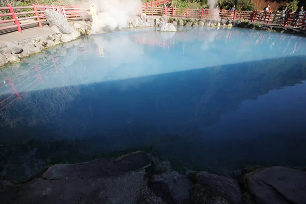 Heiße Quellen Wie Die Hölle Beppu Japan — Stockfoto