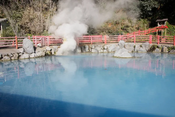 Hot Springs Mint Pokol Beppu Japán — Stock Fotó