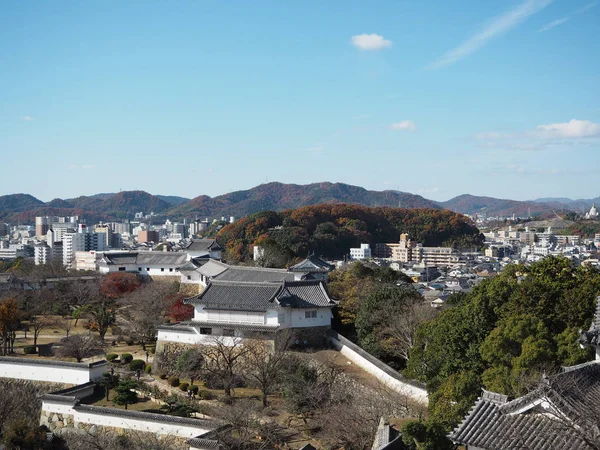 Vista Ciudad Desde Castillo Himeji — Foto de Stock