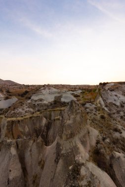 Göreme sıcak hava balonu doğal görünümünden.