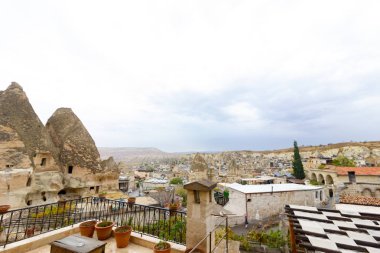Kamu Göreme Kapadokya Türkiye mağara yerleştirir