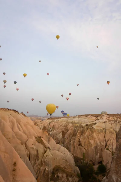 Naturlig Utsikt Från Göreme Luftballong — Stockfoto