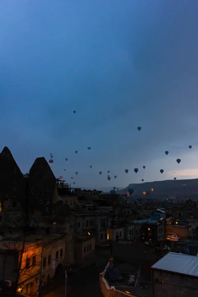 Lugares Públicos Goreme Capadócia Turquia Caverna — Fotografia de Stock