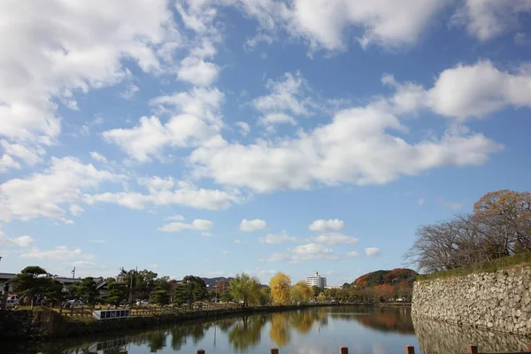 日本姬路城的美景 — 图库照片