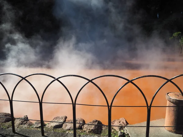 Warmwaterbronnen Als Hel Beppu Japan — Stockfoto