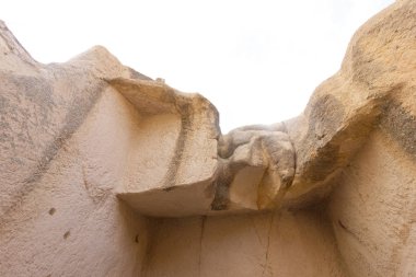 Göreme Açık Hava Müzesi Kapadokya Türkiye kaya oluşumları kamu yerleştirir