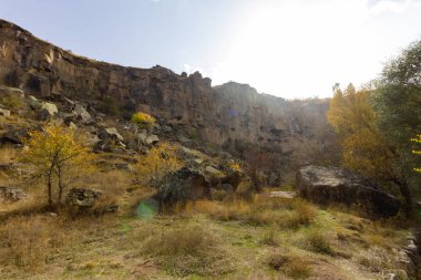 Ihlara Vadisi Türkiye'de zengin orman