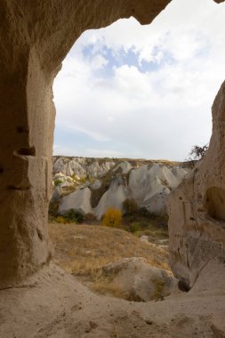 Kamu Ürgüp Kapadokya Türkiye mağara yerleştirir