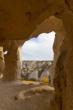 Kamu Ürgüp Kapadokya Türkiye mağara yerleştirir