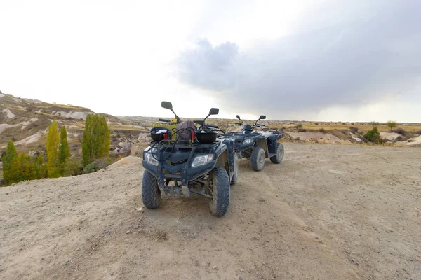 Atv Tour Public Places Urgup Cappadocia Turkey Cave — Stock Photo, Image