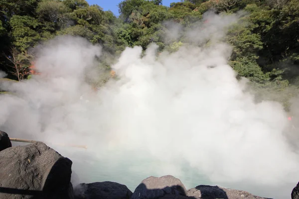 Hot Springs Come Inferno Beppu Giappone — Foto Stock