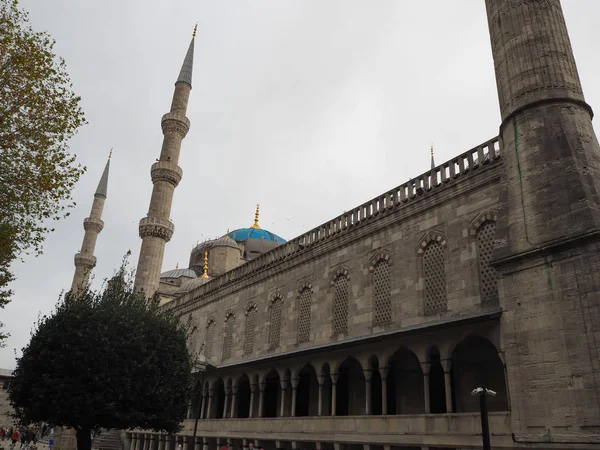 Lugares Públicos Uma Mesquita Azul Herança Mundial Cidade Histórica Turquia — Fotografia de Stock