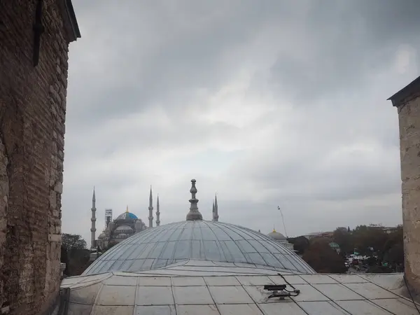 Offentliga Platser World Heritage Blå Moskén Den Historiska Staden Turkiet — Stockfoto