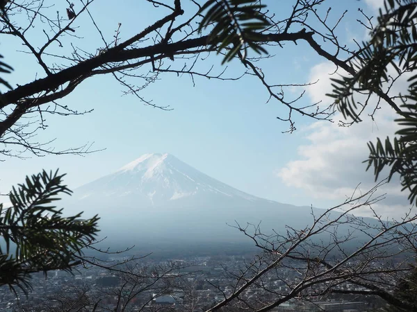 Monte Fuji Partir Vista Alta — Fotografia de Stock