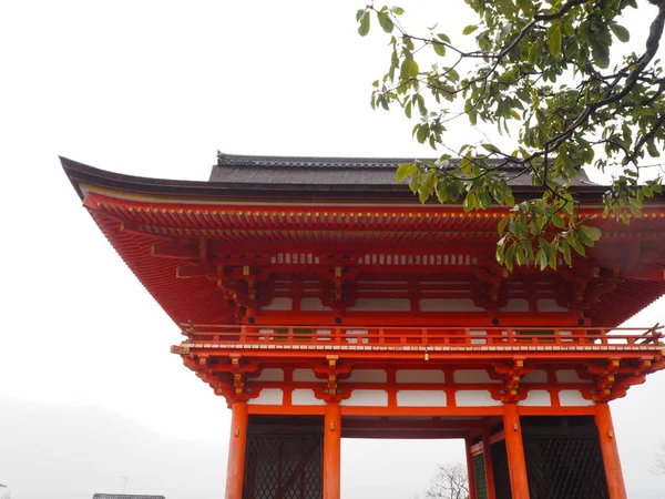 Kyoto Japan Herfst Bij Tempel Kiyomizu Dera — Stockfoto