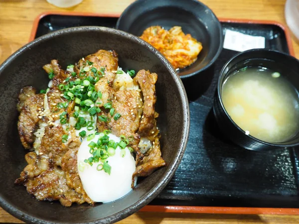 Deliciosa Comida Japonesa Vista Perto — Fotografia de Stock