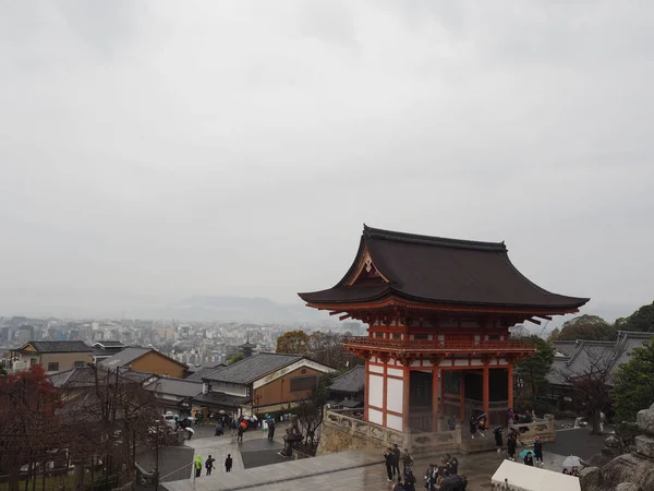 Kyoto Japan Herfst Bij Tempel Kiyomizu Dera — Stockfoto