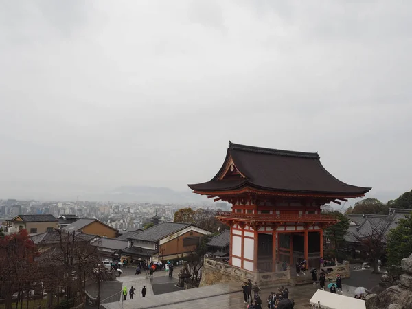 Kyoto Japan Hösten Vid Templet Kiyomizu Dera — Stockfoto