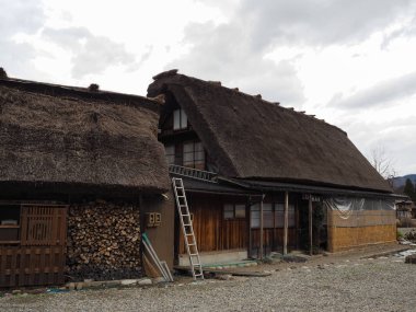 Shirakawago, küçük, güzel ve eşsiz Köyü