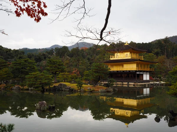 Templo Kinkakuji Famoso Destino Turístico Japão Bonito Pacífico — Fotografia de Stock