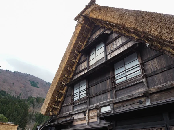 Shirakawago Petit Village Magnifique Unique — Photo