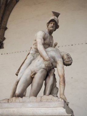 Floransa İtalya antik sanatçılar tarafından Rönesans heykel.