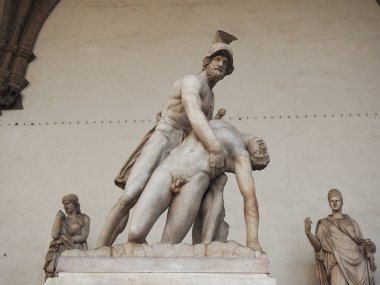 Floransa İtalya antik sanatçılar tarafından Rönesans heykel.