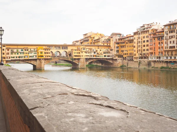 Florenz eine romantische und beliebte stadt in italien. — Stockfoto