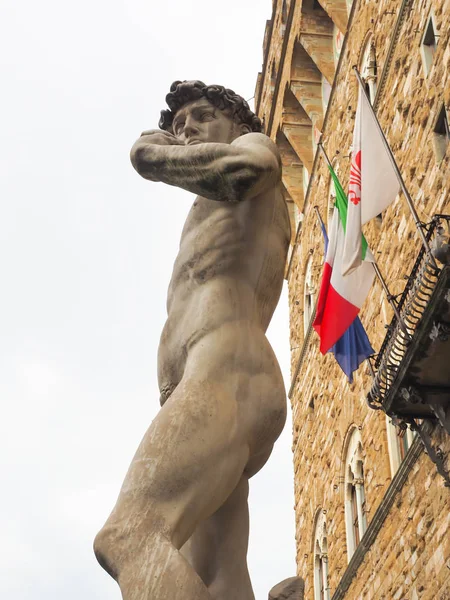 Floransa İtalya antik sanatçılar tarafından Rönesans heykel. — Stok fotoğraf