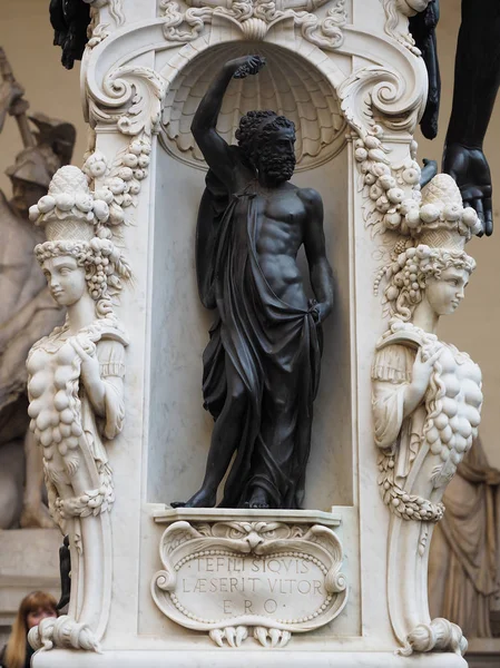 Sculpture Renaissance d'artistes antiques en florence Italie . — Photo