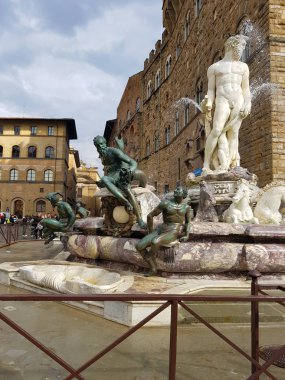 Floransa İtalya antik sanatçılar tarafından Rönesans heykel.