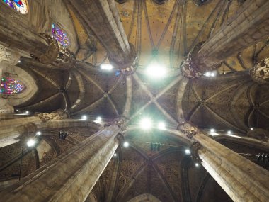 Milano şehrinde güzel katedral, İtalya