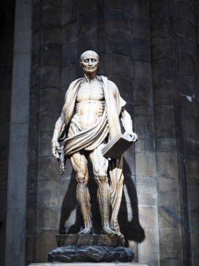 Milano şehrinde güzel katedral, İtalya