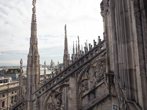 イタリア、ミラノ市の美しい大聖堂 — ストック写真