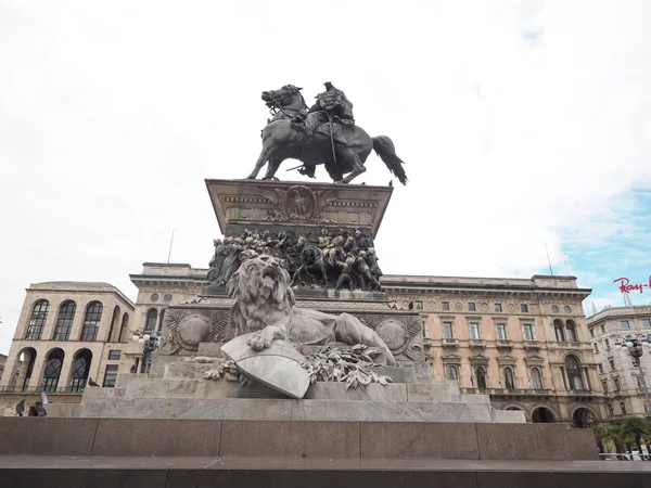 Prachtige kathedraal in de stad Milaan, Italië — Stockfoto