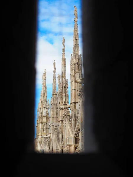イタリア、ミラノ市の美しい大聖堂 — ストック写真