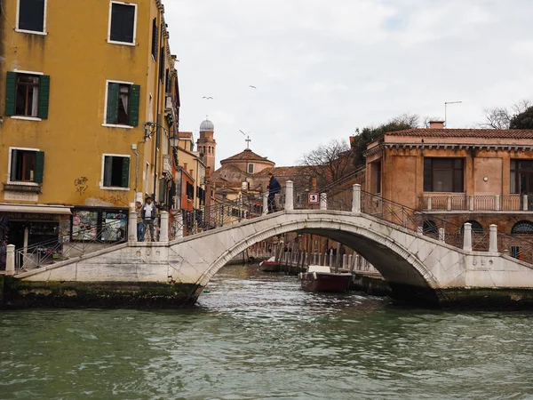 Venise, la ville de l'eau Une des villes italiennes populaires — Photo