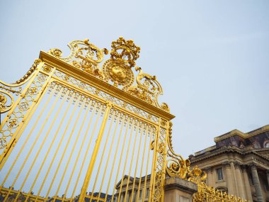 Fransa Versailles Dünya Mirası Sarayı Birçok turist istiyorum