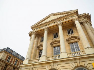 Fransa Versailles Dünya Mirası Sarayı Birçok turist istiyorum