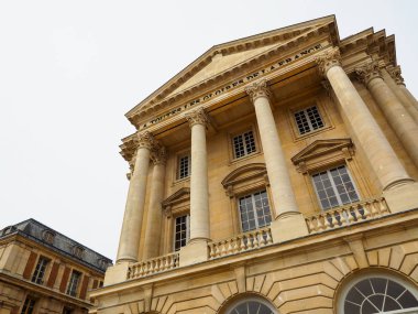 Fransa Versailles Dünya Mirası Sarayı Birçok turist istiyorum