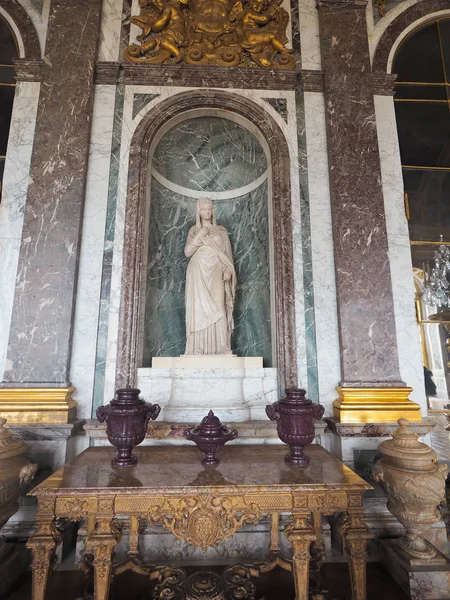 Château de Versailles Patrimoine mondial de la France Beaucoup de touristes veulent — Photo