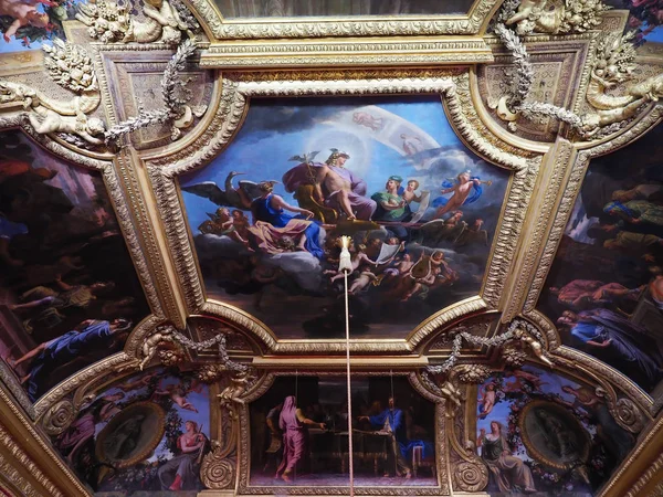 Palácio de Versalhes Património Mundial da França Muitos turistas querem — Fotografia de Stock