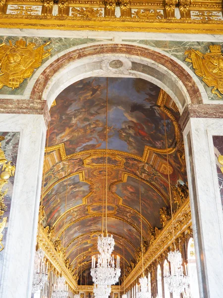 Paleis van Versailles werelderfgoed van Frankrijk veel toeristen willen — Stockfoto