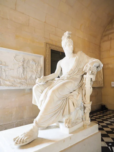 Palast von Versailles Welterbe Frankreichs viele Touristen wollen — Stockfoto