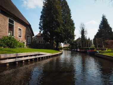 giethoorn yolsuz şehir Hollanda Venedik olduğunu.