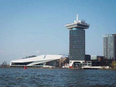 Amsterdam, Hollanda'nın güzel eski şehir