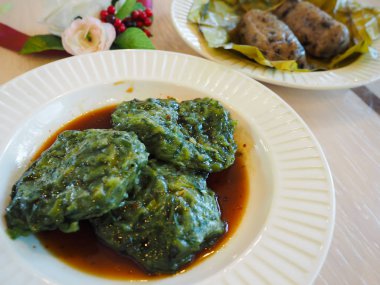 Thaila popüler buğulanmış frenk soğanı Çin gıda köfte