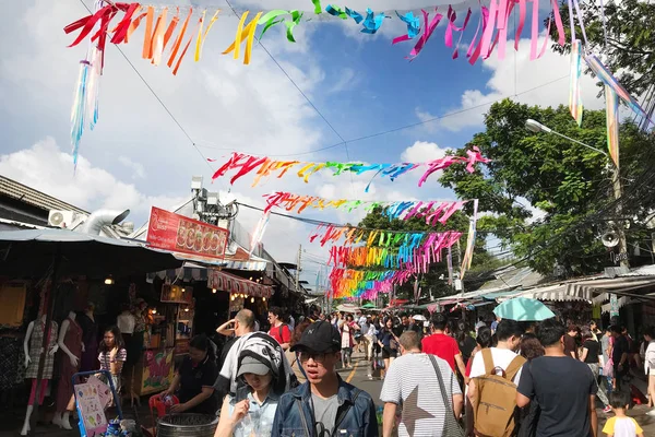 Bangkok Thailand 2018 Oktober Jatujak Weekend Market Ett Populärt Turistmål — Stockfoto