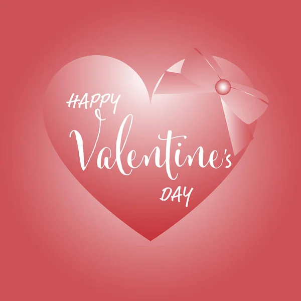Щасливий День Святого Валентина Вітальна Листівка Дизайн Фон Векторні Ілюстрації — стоковий вектор